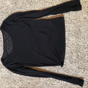 Designed back long sleeve